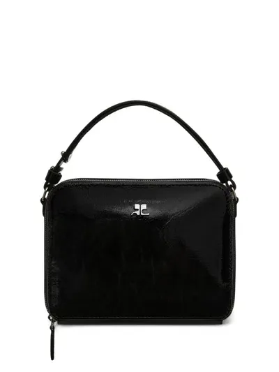 Courrèges Cloud Chained Bag In Black