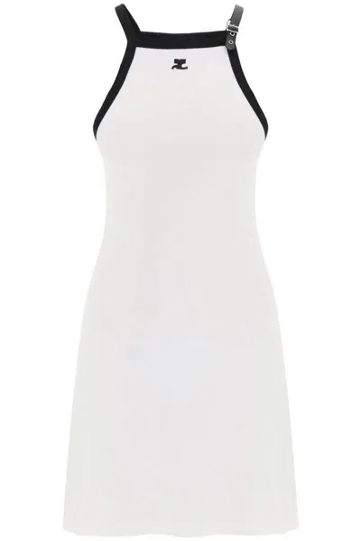 Courrèges Dresses In White