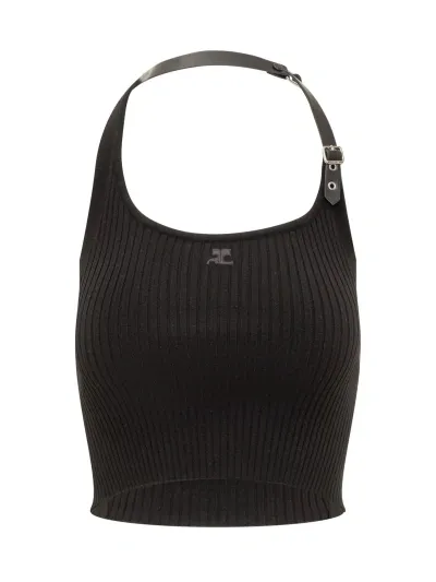 Courrèges Holistic Top In Black