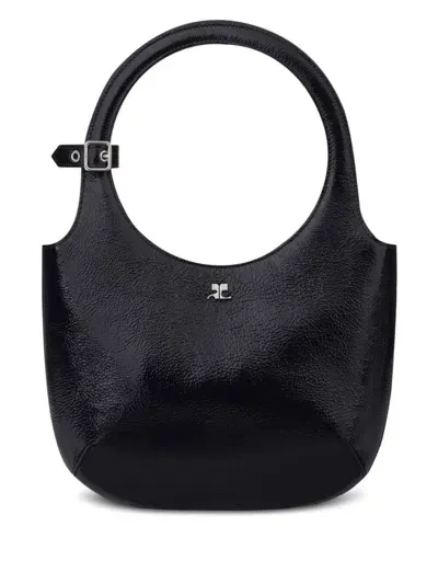 Courrèges Courregès Holy Purse In Black