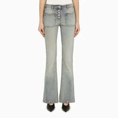 Courrèges Bootcut Jeans In Blue