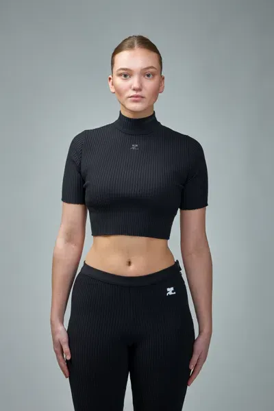 Courrèges Top In Black