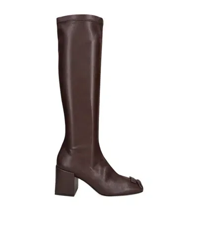 Courrèges Over-the-knee Boots 70 In Brown