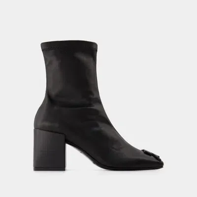 Courrèges Reedition Ankle Boots - Courreges - Synthetic Leather - Black