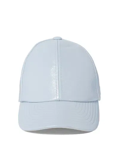 Courrèges Courregès "reedition Vinyl" Cap In Blue