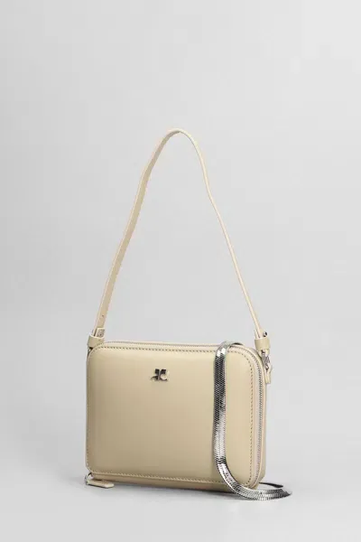 Courrèges Shoulder Bag In Beige