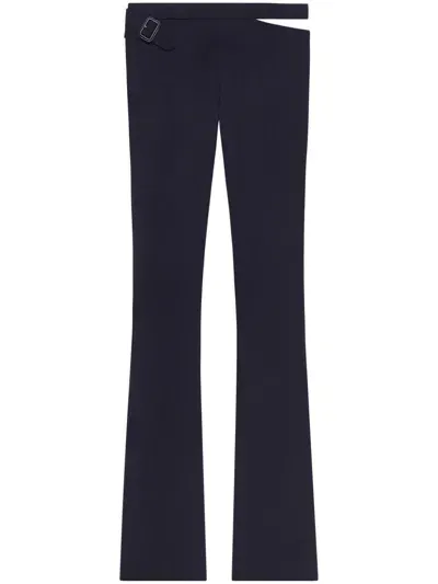 Courrèges Slash Trousers In Black