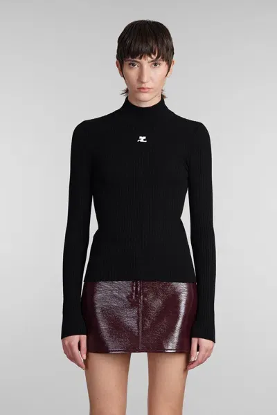 Courrèges Sweaters In Black