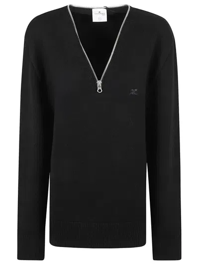 Courrèges Courreges Sweaters Black