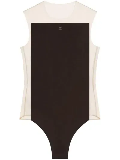 Courrèges Swimwear In Brown