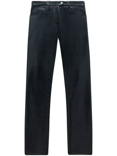 Courrèges Trousers In Black