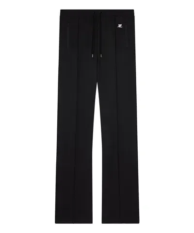 Courrèges Trousers In Black