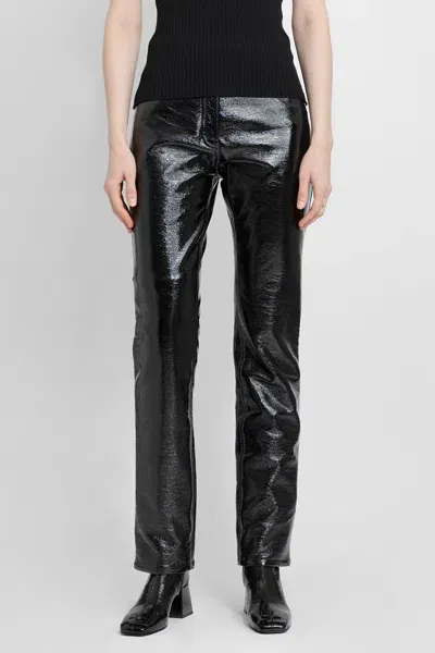 Courrèges Woman Black Trousers