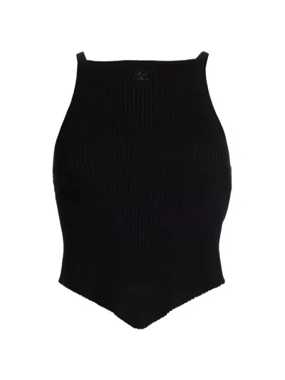 Courrèges Top In Black