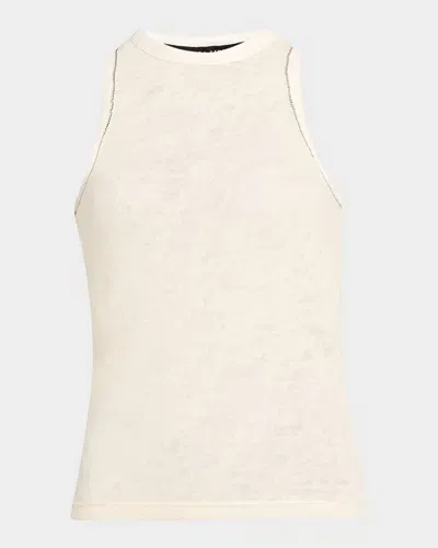 Cout De La Liberte Ruth Tank Top In Ivory