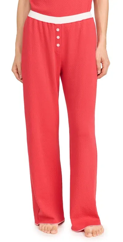 Cozyland By Morgan Lane Ellie Pants Cherry