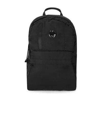 C.p. Company Black Nylon Backpack