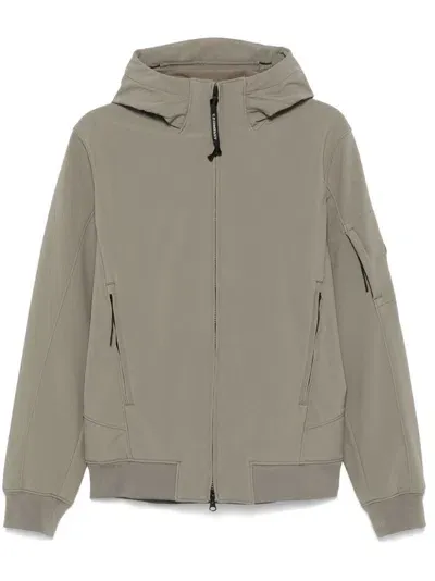 C.p. Company C. P. Company `c. P Shell-r` Hooded Jacket In Brown