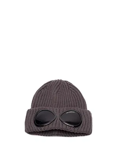 C.p. Company C. P. Company `goggle` Beanie In Blue