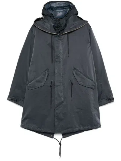 C.p. Company C. P. Company `micro Kei` Long Jacket In Black