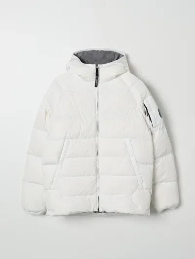 C.p. Company Coat  Kids Color White In Weiss