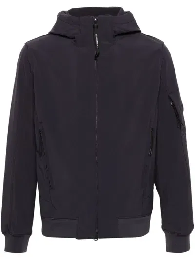 C.p. Company C.p.company Cp Shell R Hooded Jacket In Blue