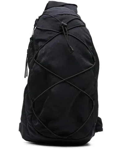 C.p. Company Crossbody Rucksack Backpack In 888 Total Eclipse