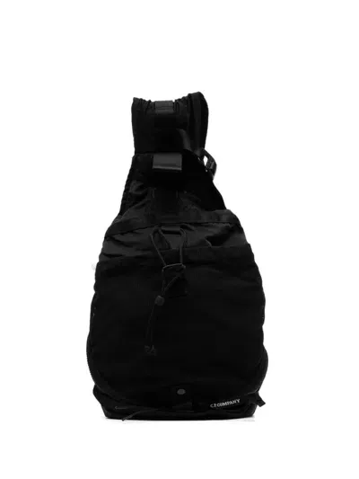 C.p. Company Nylon B Crossbody Backpack In Black