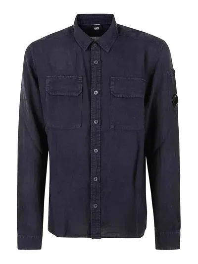 C.p. Company Shirt In Blue