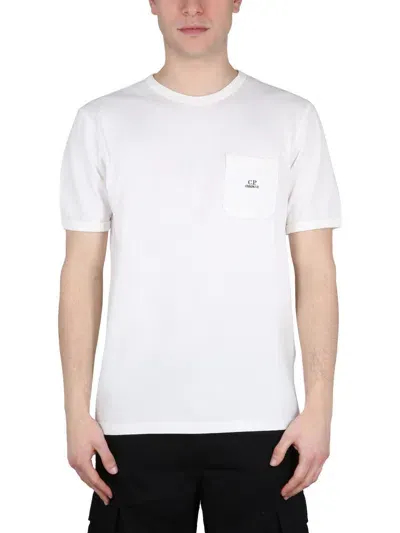 C.p. Company T-shirt With Logo In White