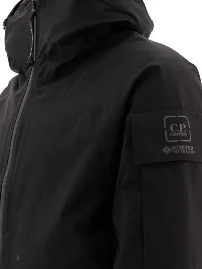 C.p. Company "the Metropolis Series Gore-tex Infinium™" Jacket In Black