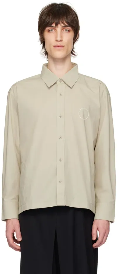 Craig Green Beige Circle Shirt