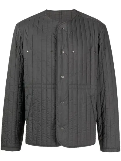 Craig Green Quilted Long-sleeve Jacket In Grey