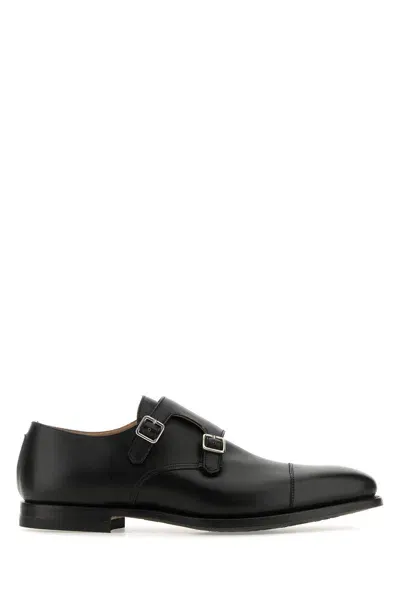 Crockett&jones Scarpe Stringate-6 Nd  Male In Black