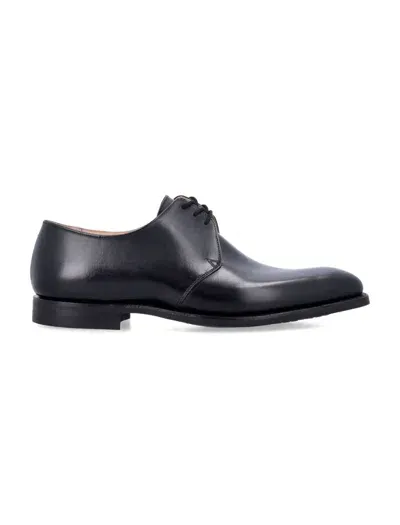 Crockett & Jones Highbury Derby Dress Shoes In Black