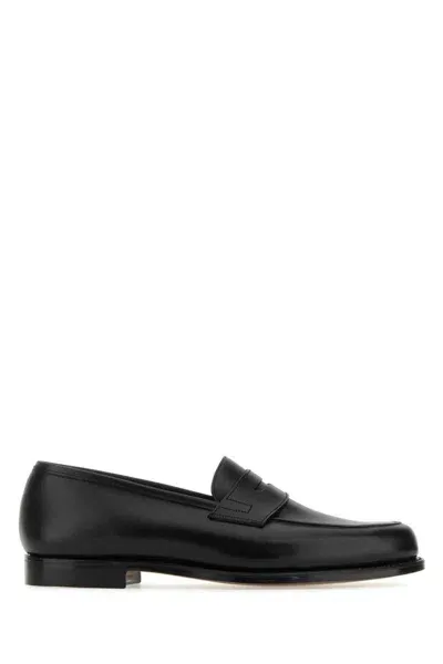 Crockett & Jones Black Grantham 2 Loafers