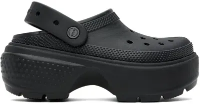 Crocs Black Stomp Clogs