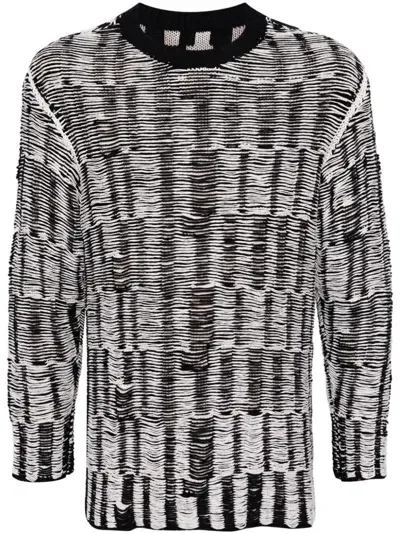 Croquis Long Sleeves Sweater In Black