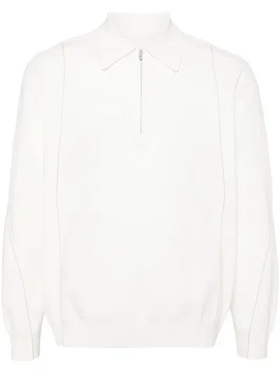 Croquis Long Sleeves Sweater In White