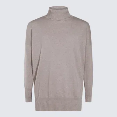 Cruciani Grey Wool Knitwear