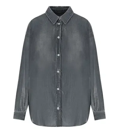 Cruna Ivy Pervinca Boyfriend Shirt In Grey