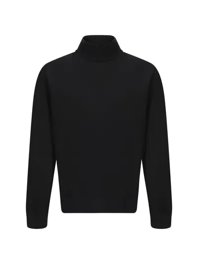 Cruna Turtleneck Sweater In Nero