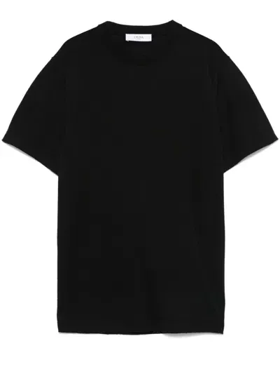 Cruna Virgin Wool T-shirt In Black