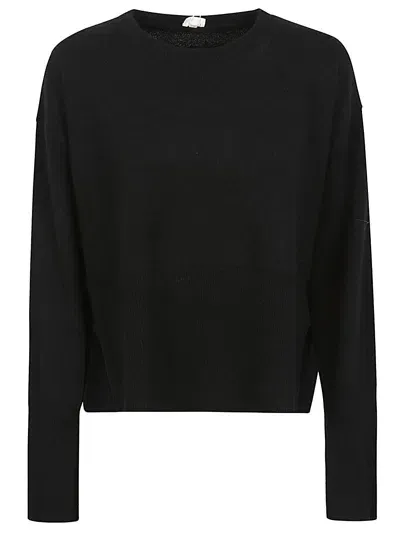 Ct Plage Cashmere Crenweck Sweater In Black