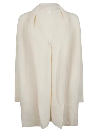 Ct Plage V-neck Wool Cardigan In White