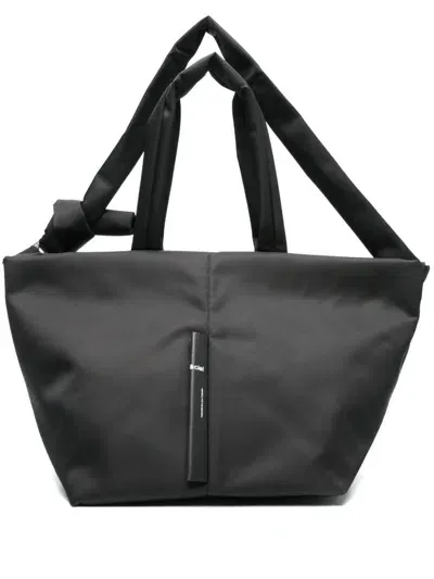 Côte And Ciel Amu Shoulder Bag In Black