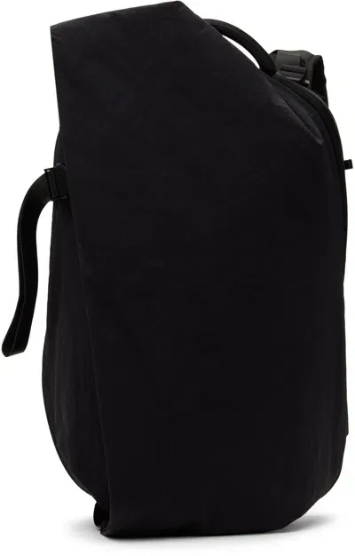 Côte And Ciel Black Isar M Komatsu Onibegie Nylon Backpack