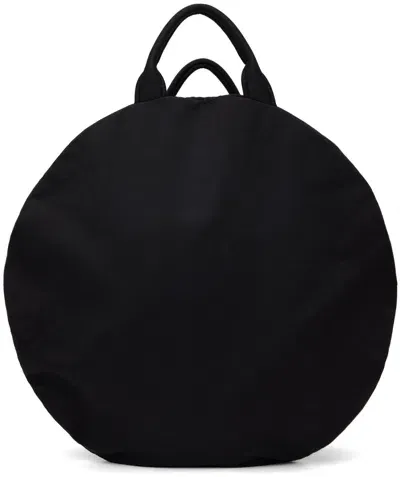 Côte And Ciel Black Moselle Smooth Backpack