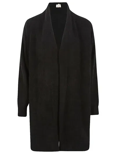 C.t.plage Wool Cardigan In Black