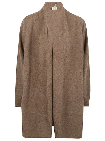 C.t.plage Wool Cardigan In Brown